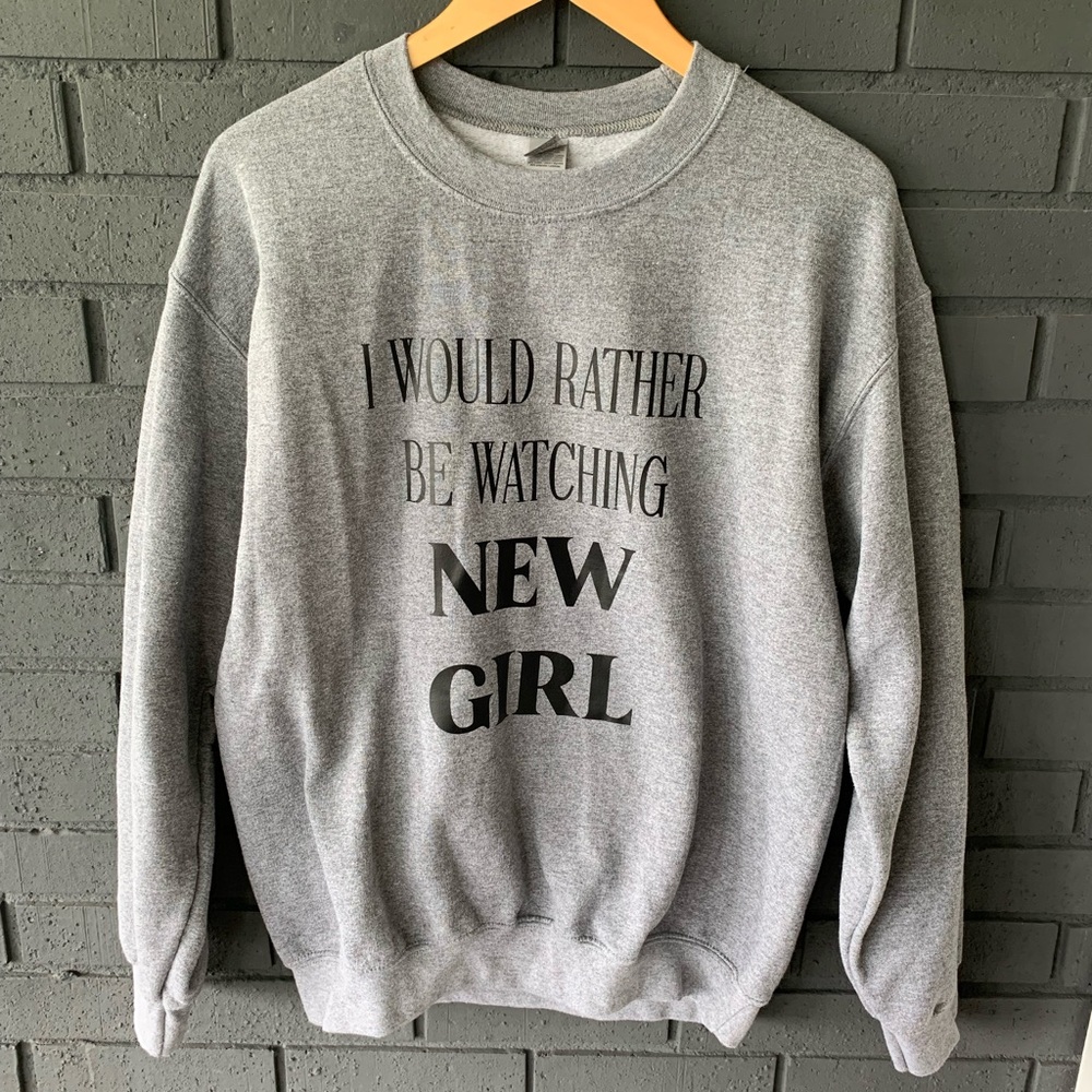 Gray New Girl Sweatshirt